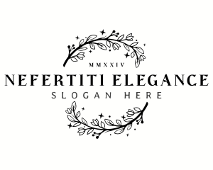 Elegant Boutique  Floral logo design