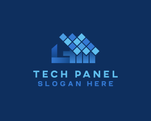 Panel - Roof Tiles House logo design