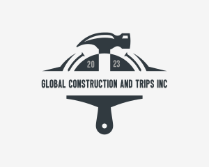 Hammer Repair Tools  logo design