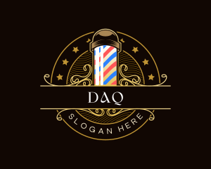 Barbershop Salon Haircut Logo