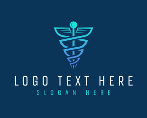 Health - Health Medicine Wings logo design