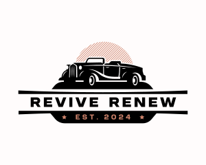 Elegant Car Restoration logo design