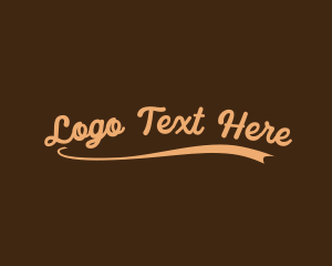 Retro - Generic Store Startup logo design