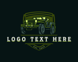 Dispatch - Jeep Military Vehicle logo design