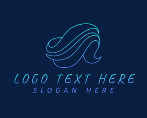Agency - Creative Aquatic Wave logo design