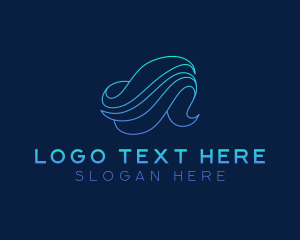 Modern - Creative Aquatic Wave logo design