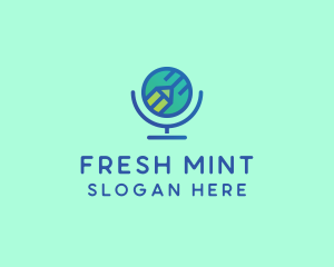 Mint - Online Global Teacher logo design