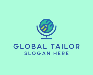 Online Global Teacher logo design