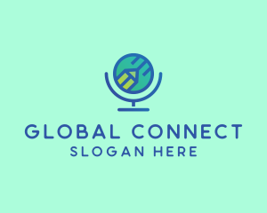 Online Global Teacher logo design