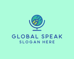 Online Global Teacher logo design