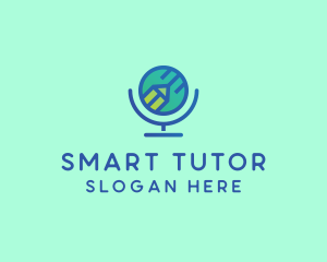 Tutor - Online Global Teacher logo design