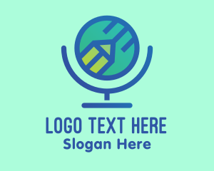 Global - Online Global Teacher logo design