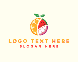 Tropical - Tropical Fresh Fruit logo design