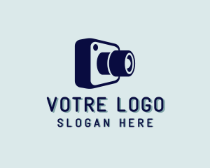 Vlogger - Digital Camera Photography logo design