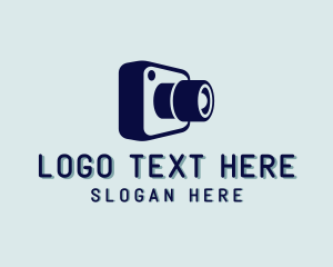Vlog - Digital Camera Photography logo design