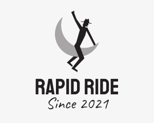 Cowboy Moon Rodeo  logo design