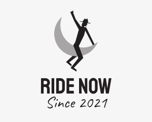 Cowboy Moon Rodeo  logo design