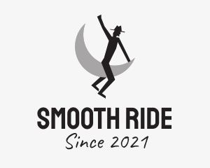 Cowboy Moon Rodeo  logo design