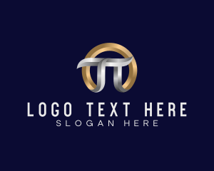 Accounting - Luxury Premium Pi logo design