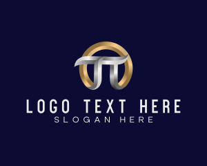 Metal - Luxury Premium Pi logo design