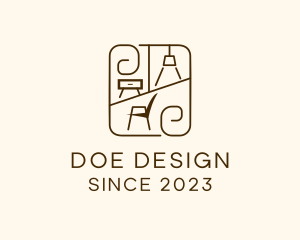 Interior Furniture Design logo design
