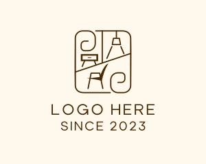 Interior Home Decor logo design