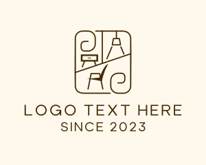 Home Staging - Interior Home Decor logo design