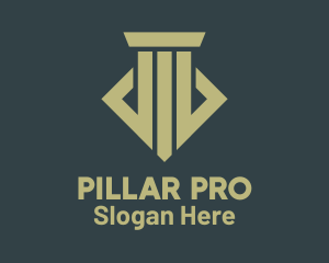 Pillar - Modern Professional Pillar logo design