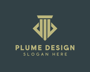 Modern Professional Pillar logo design