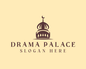 Islamic Dome Mosque logo design