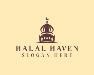 Islamic - Islamic Dome Mosque logo design