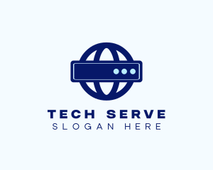 Server - Global Server Data logo design