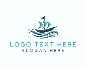 Ship - Ship Boat Sailing logo design