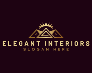 Elegant Real Estate Architecture logo design