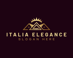 Elegant Real Estate Architecture logo design