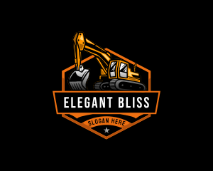 Emblem - Excavation Demolition Quarry logo design