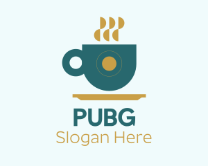 Modern Coffee Cup Logo