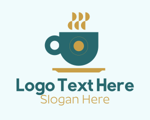 Modern Coffee Cup Logo