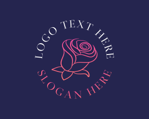 Environment - Rose Feminine Bloom logo design