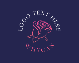 Rose Feminine Bloom Logo