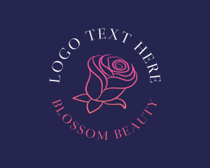 Blossom - Rose Feminine Bloom logo design