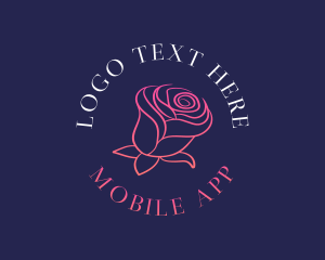 Bud - Rose Feminine Bloom logo design