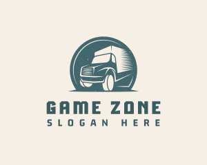 Towing - Logistics Delivery Truck logo design