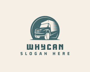 Freight - Logistics Delivery Truck logo design