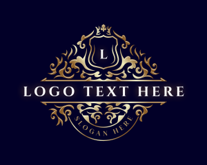 Stylist - Luxury Shield Ornament logo design