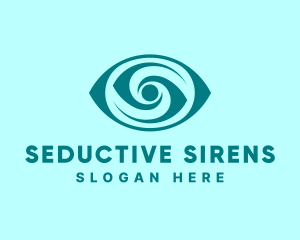 Eye Letter S Business logo design