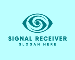 Eye Letter S Business logo design