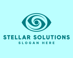 Eye Letter S Business logo design