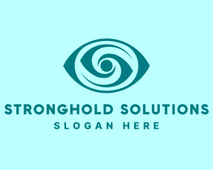 Eye Letter S Business logo design