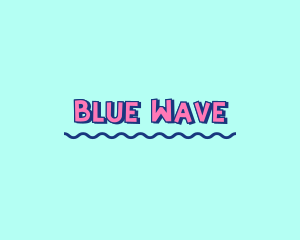 Wave Beach Surfing  logo design